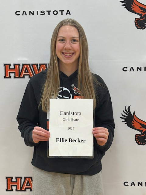 Canistota Legion Auxiliary announces Becker as Girls State delegate