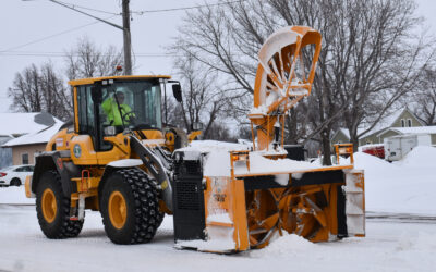 Street Crews Move Year’s First Major Snow